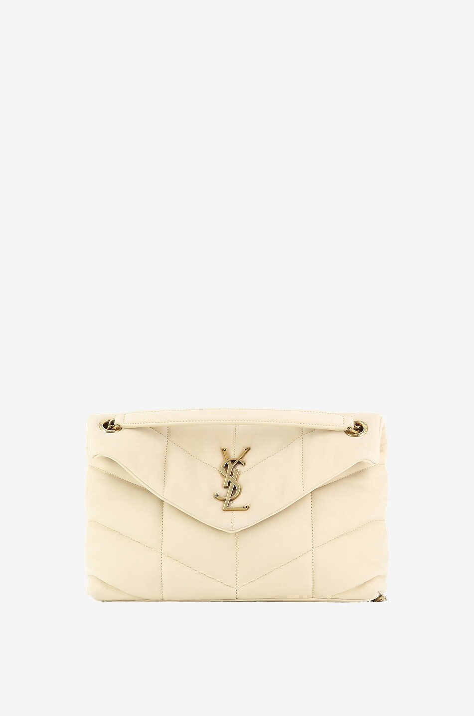 Puffer Small quilted nubuck leather shoulder bag
