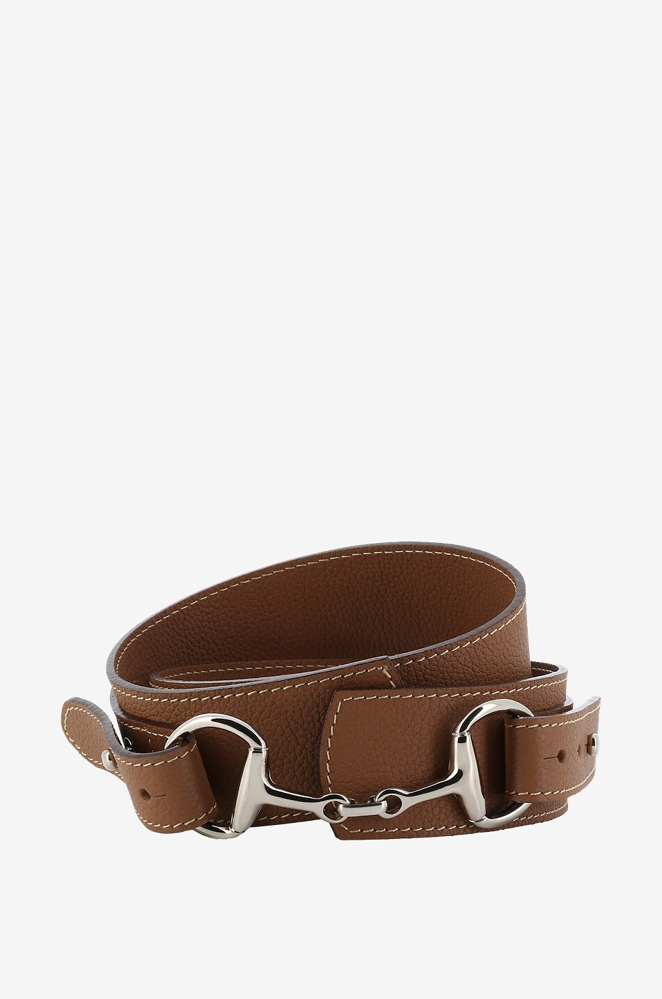 Ceinture en cuir de vachette Mors de Cheval