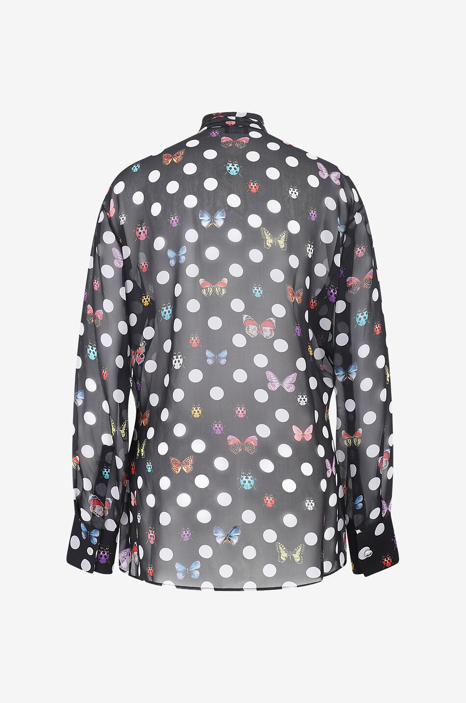 Chemise en mousseline Butterflies