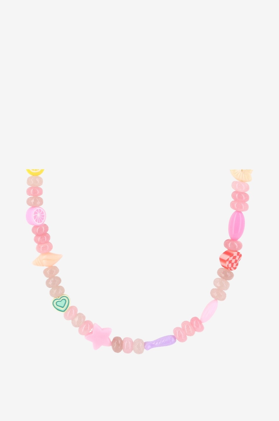 Collier enfant en pierre et perles
