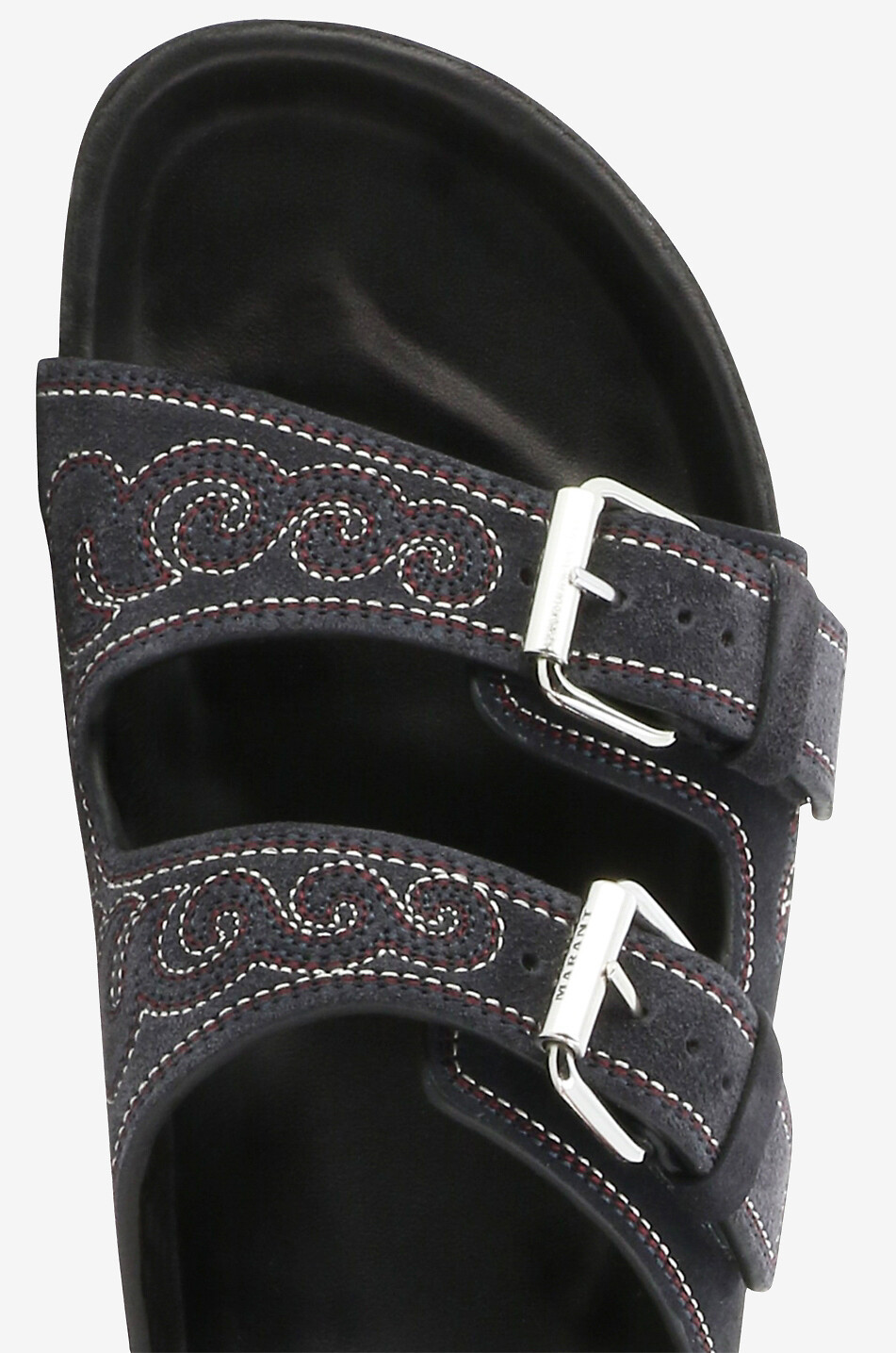 ISABEL MARANT Bestickte Utility-Pantoletten Lennyo Damen SCHWARZ 5