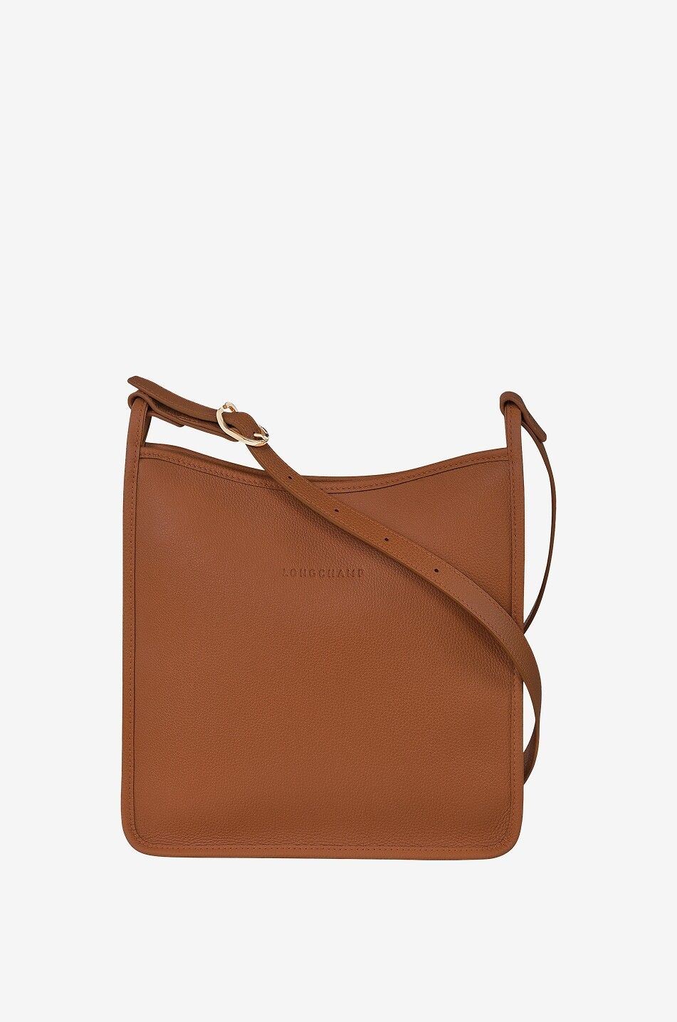 Le Foulonne M zipped leather cross body bag LONGCHAMP Bongenie