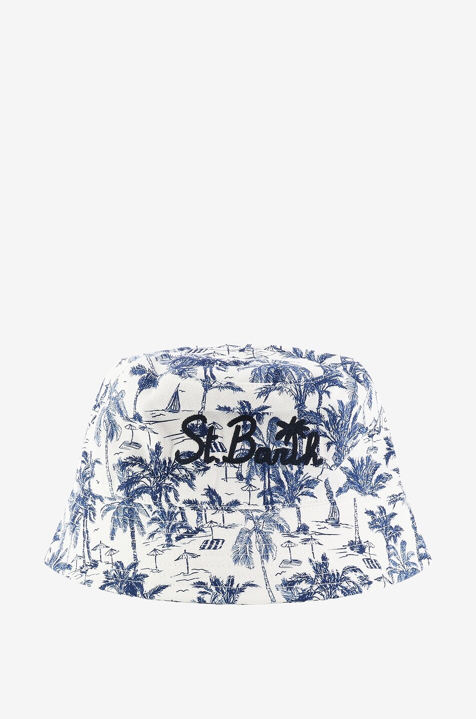 MC2 SAINT BARTH James cotton bucket hat Women MULTI COLOURED 1