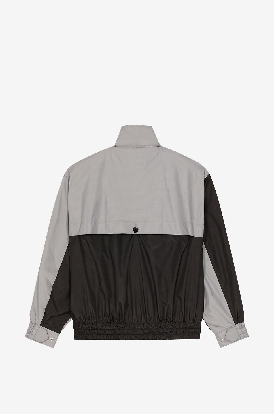 KENZO Windbreaker-Jacke Two-Tone Retro Herren SCHWARZ 2