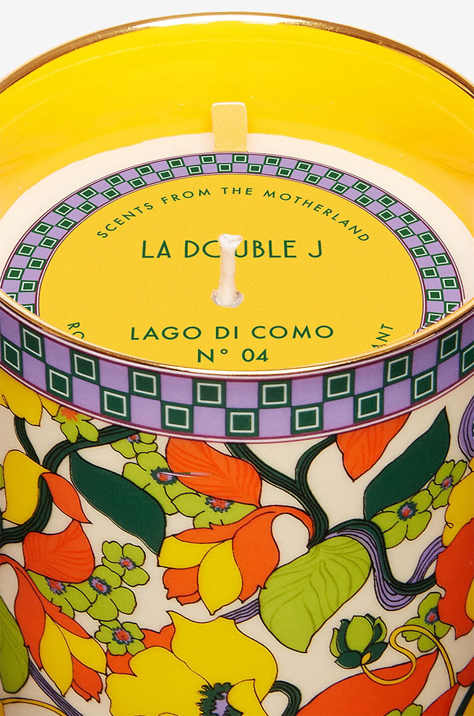 Bougie parfumée en pot en porcelaine