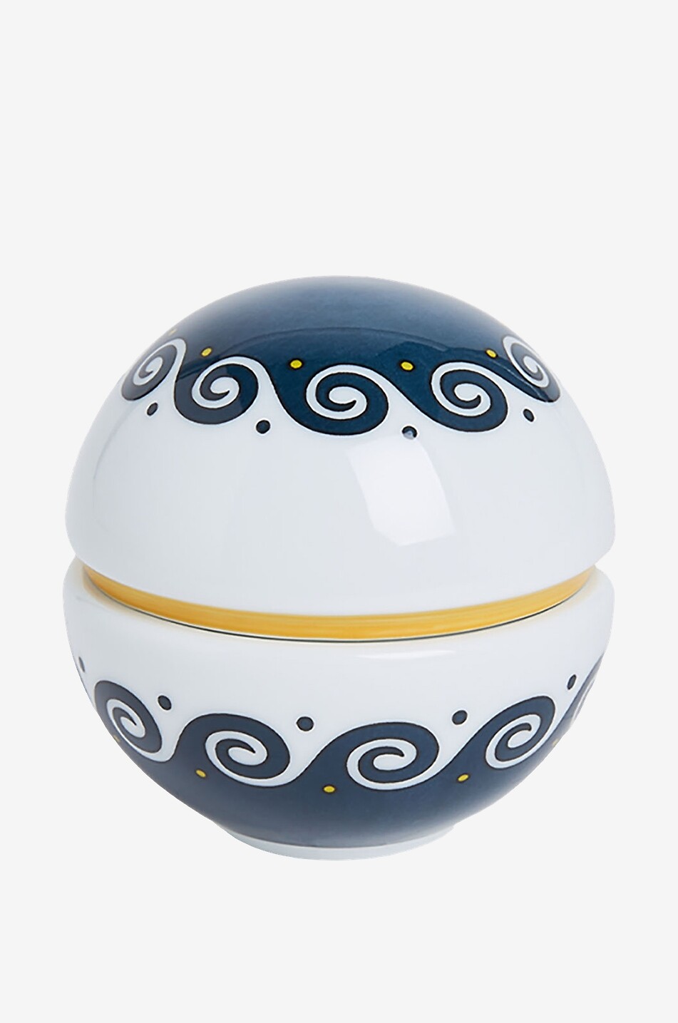 Salière ronde en porcelaine Salino Odysseus