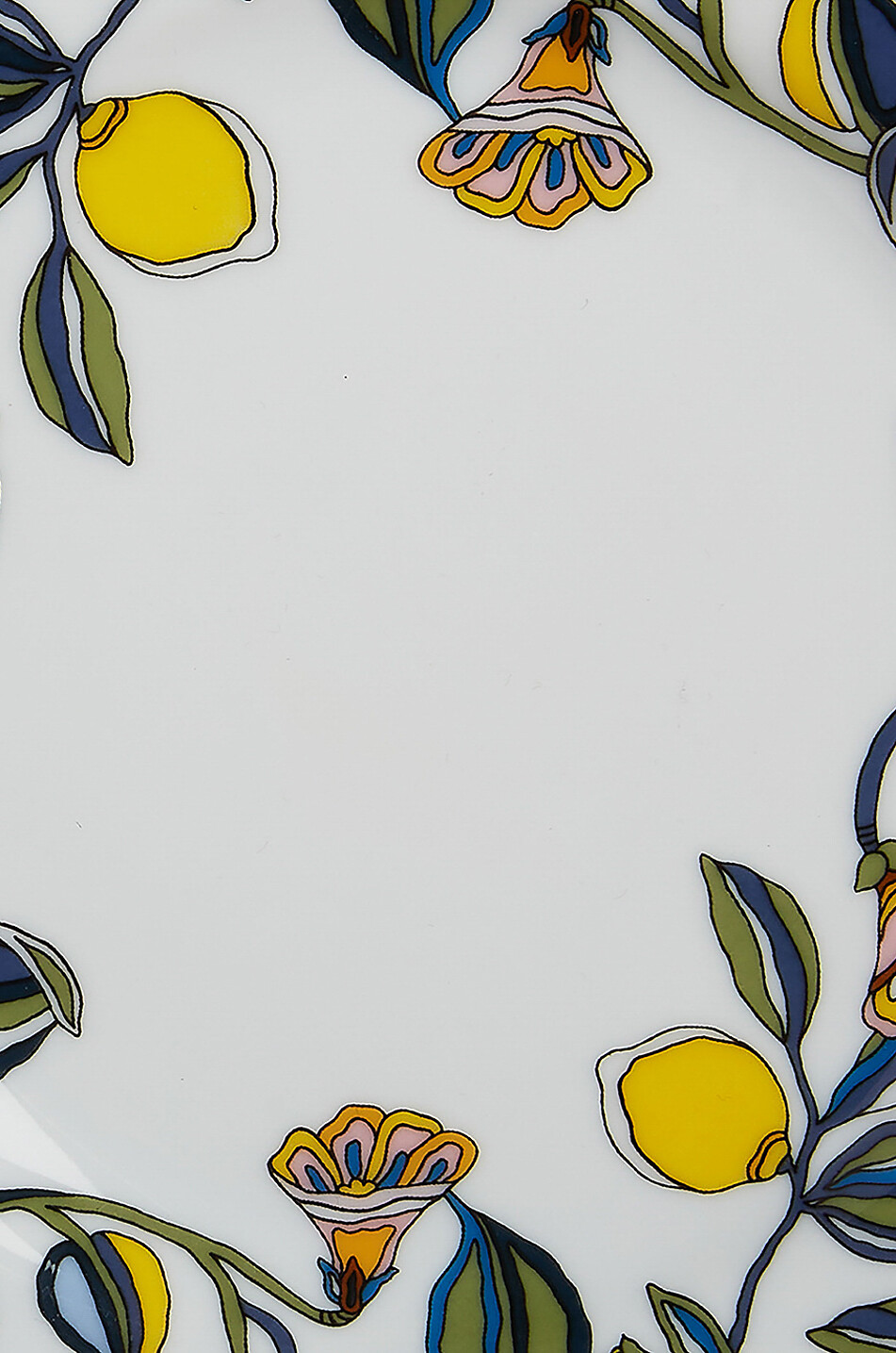 Set of two dessert plates