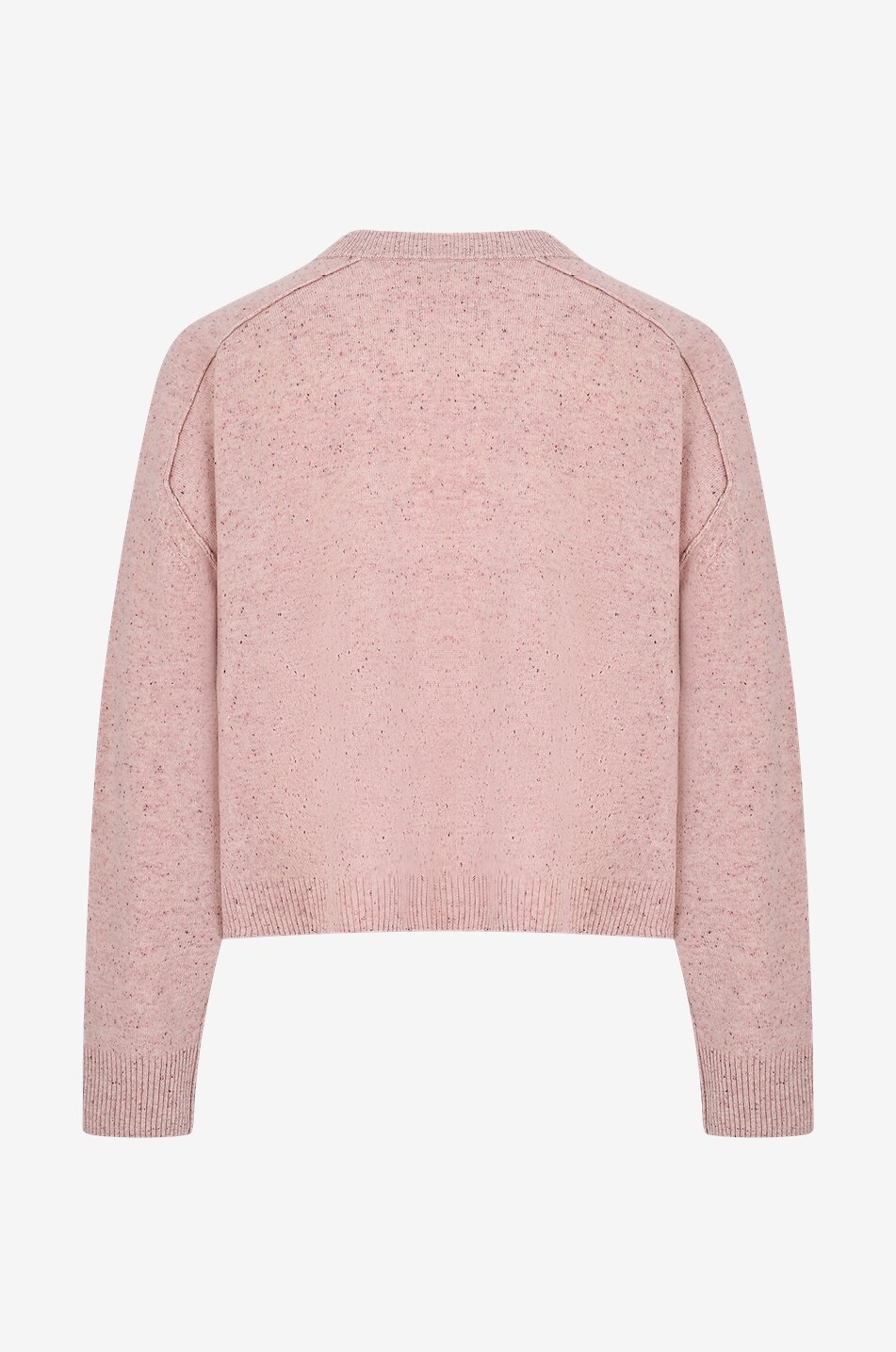 VANESSA BRUNO Valerie merino wool round-neck jumper Women LIGHT PINK 2