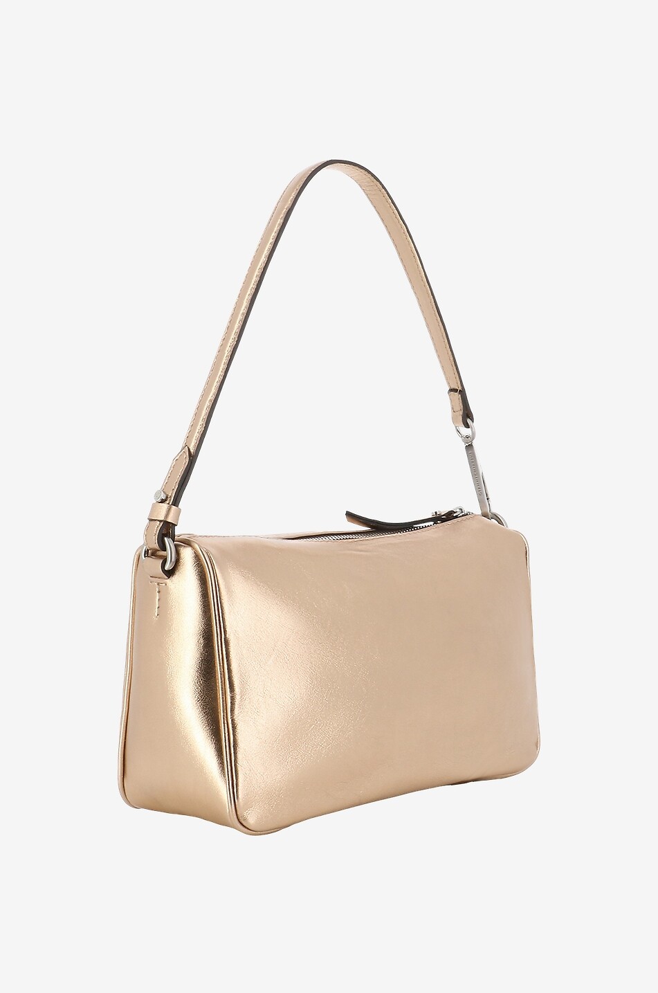 Handtasche aus Metallicleder Brooke