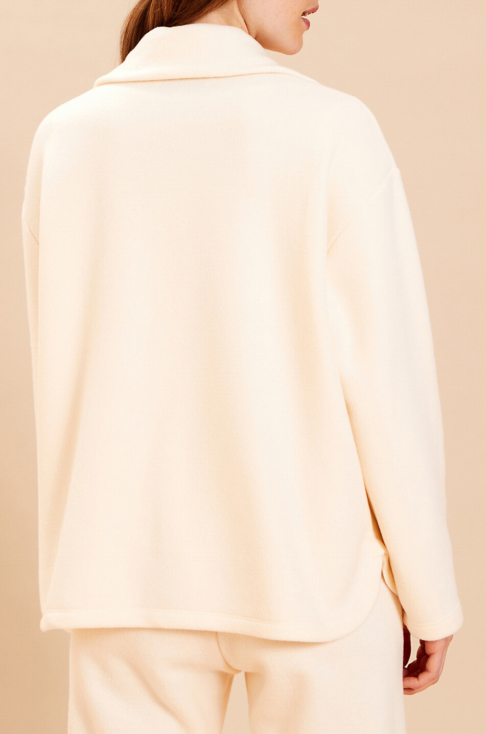 Loungewear-Jacke aus Fleece Poésie