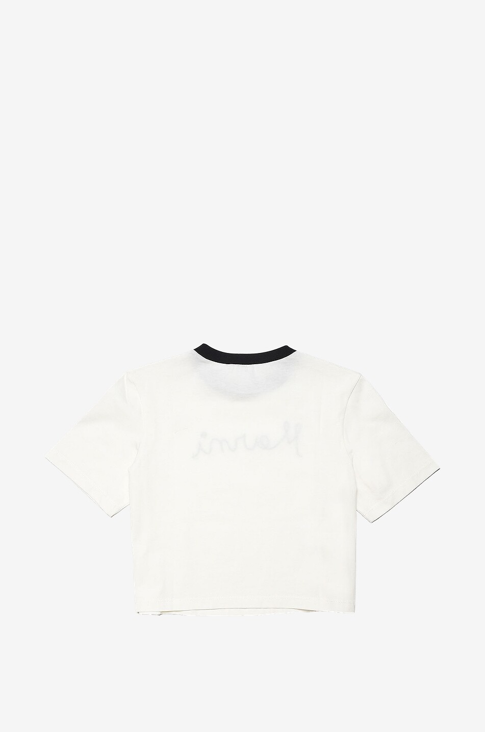 MARNI Mädchen-Boxy-T-Shirt mit Logostickerei Mädchen WEISS 2