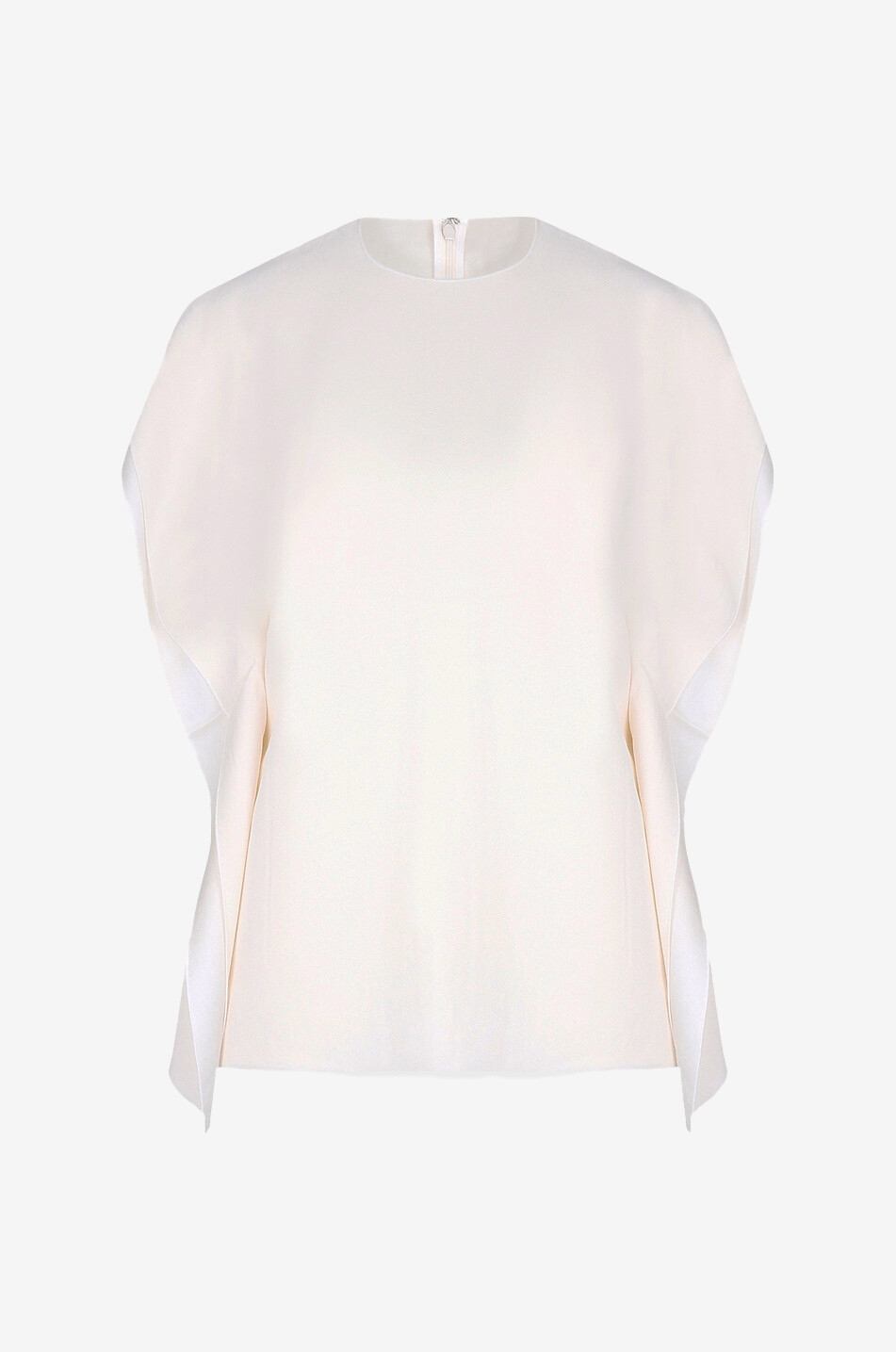 TOTEME Crêpe-Top Side-Drape Damen CREMEFARBEN 1