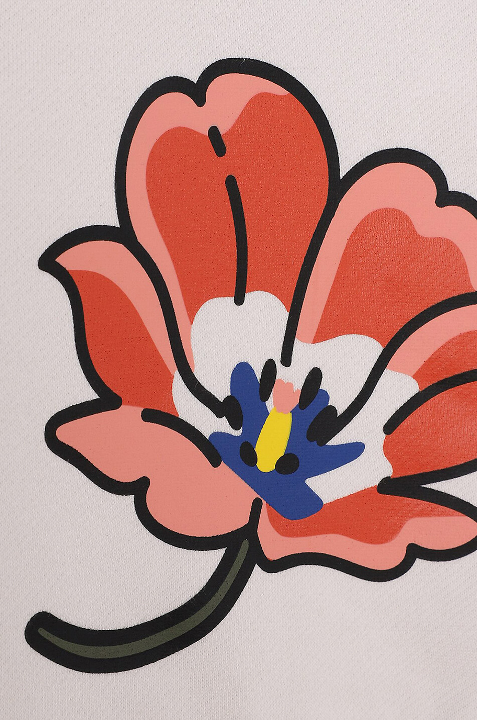 Ikebana Cartoon Flowers baby cotton outfit