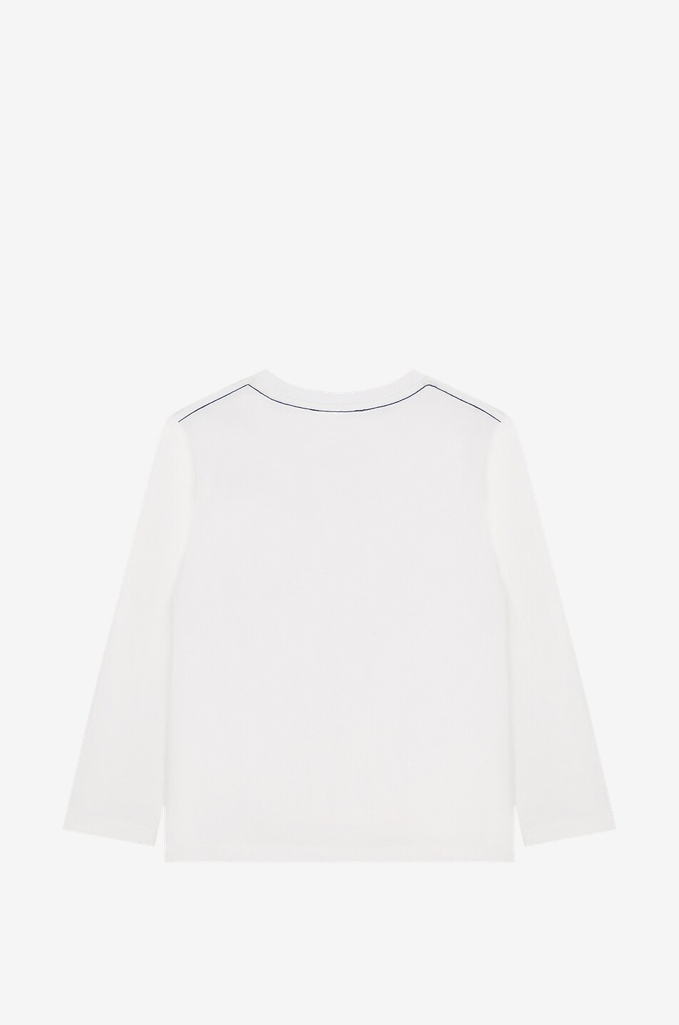 MARC JACOBS Langärmeliges Jungen-T-Shirt aus Baumwolle mit Logoprint Junge WEISS 3