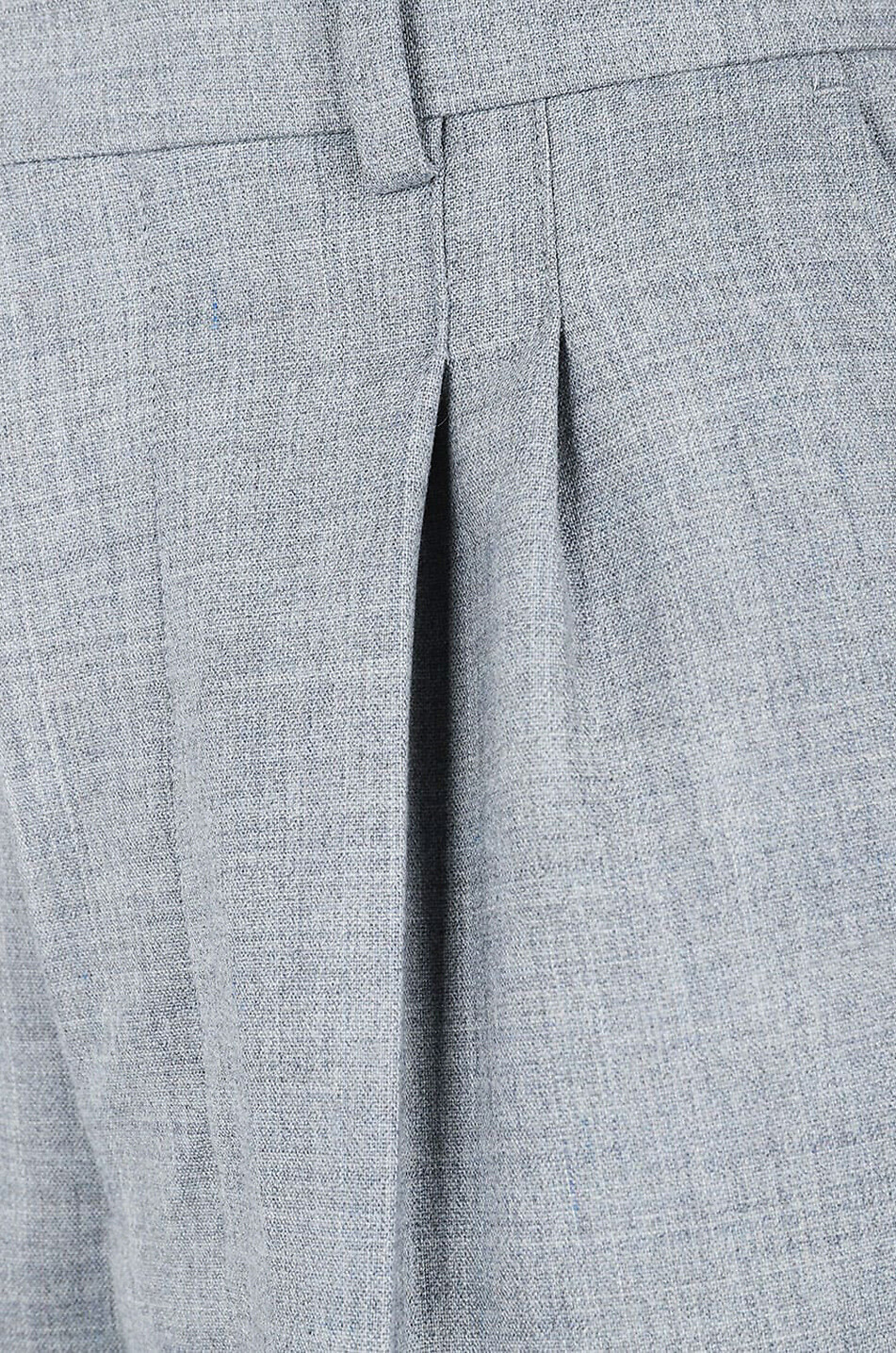 AMI Karottenhose Damen HELLGRAU 3