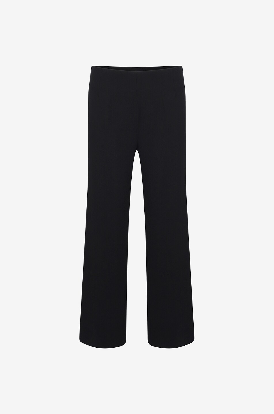 Pantalon large raccourci en crêpe Clean Wide