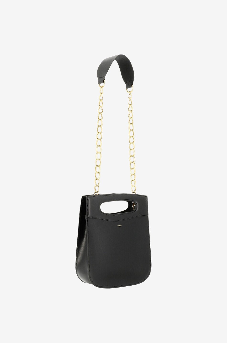 SOEUR Sac à main en cuir de bovin Chéri Femme NOIR 5