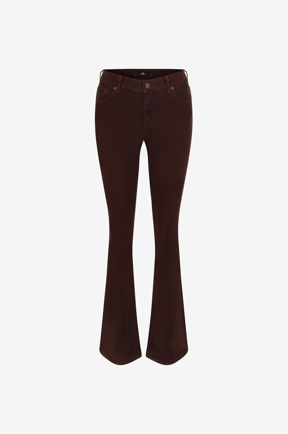 Jean bootcut en velours côtelé Chicoree Coffee