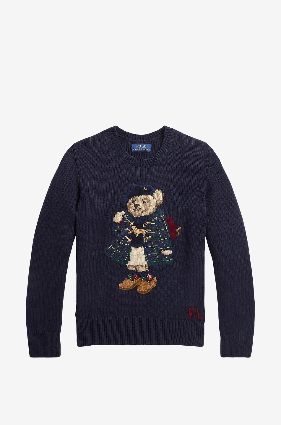 Pull jacquard adolescente Polo Bear