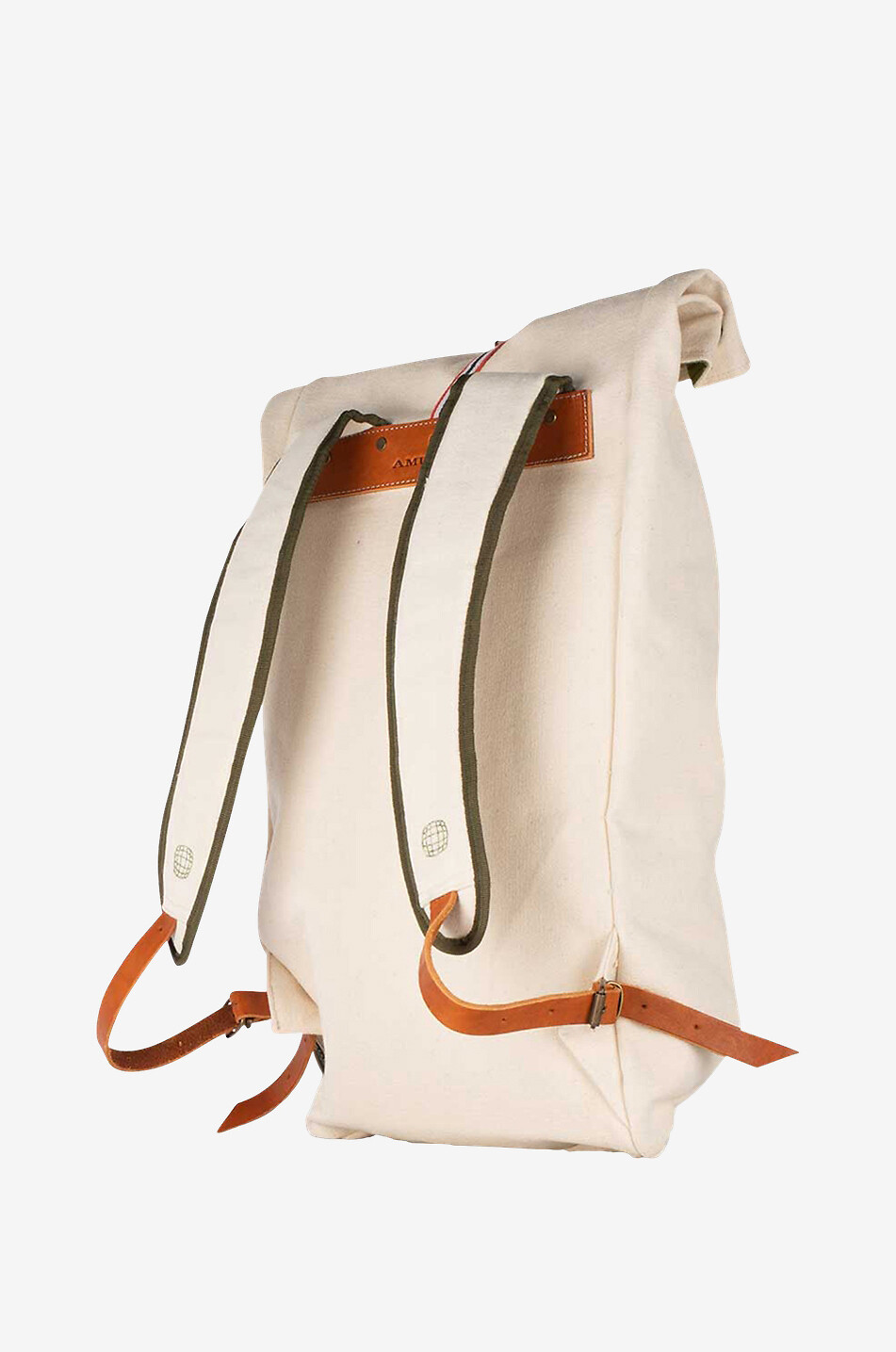 AMUNDSEN Sac à dos en toile Vagabond Day Pack 25 L Homme Beige clair 6