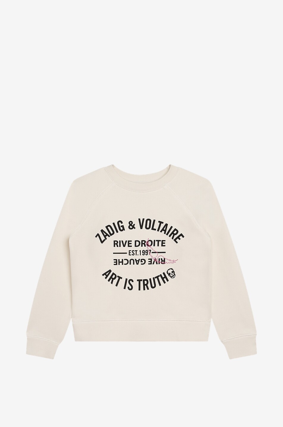 Sweat-shirt fille en coton Boston Teams