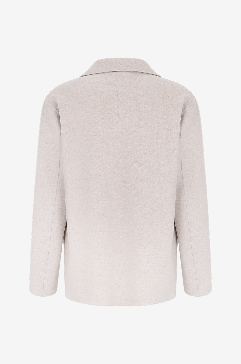 KITON Double-layer wool and cashmere jacket Men Light beige 2