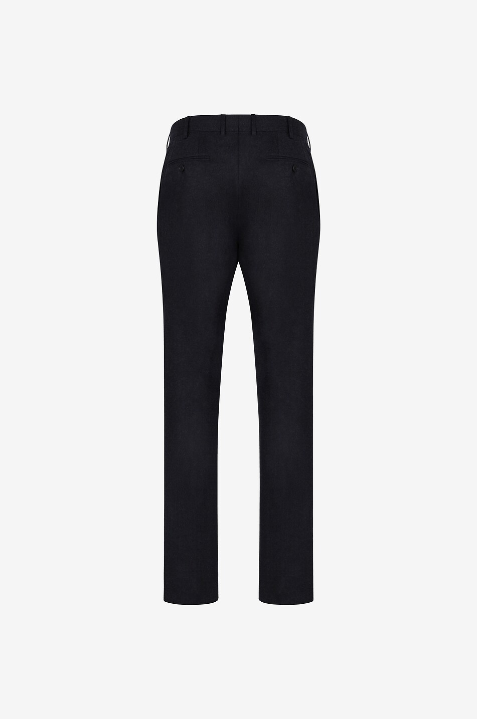 Vail wool twill slim fit trousers