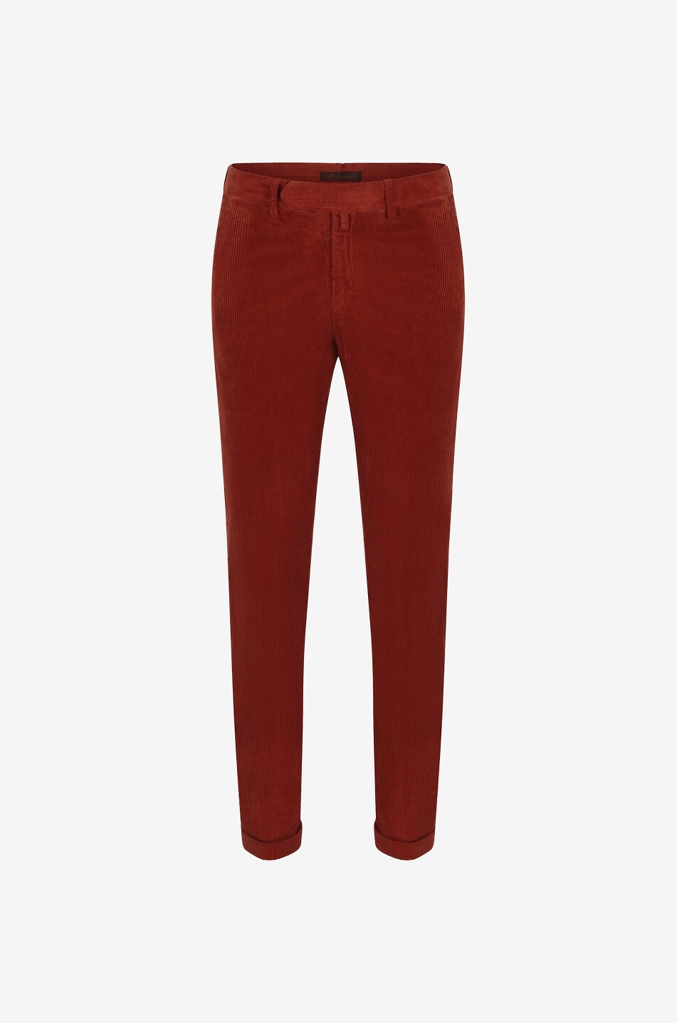 B SETTECENTO Corduroy trousers Men ORANGE 1