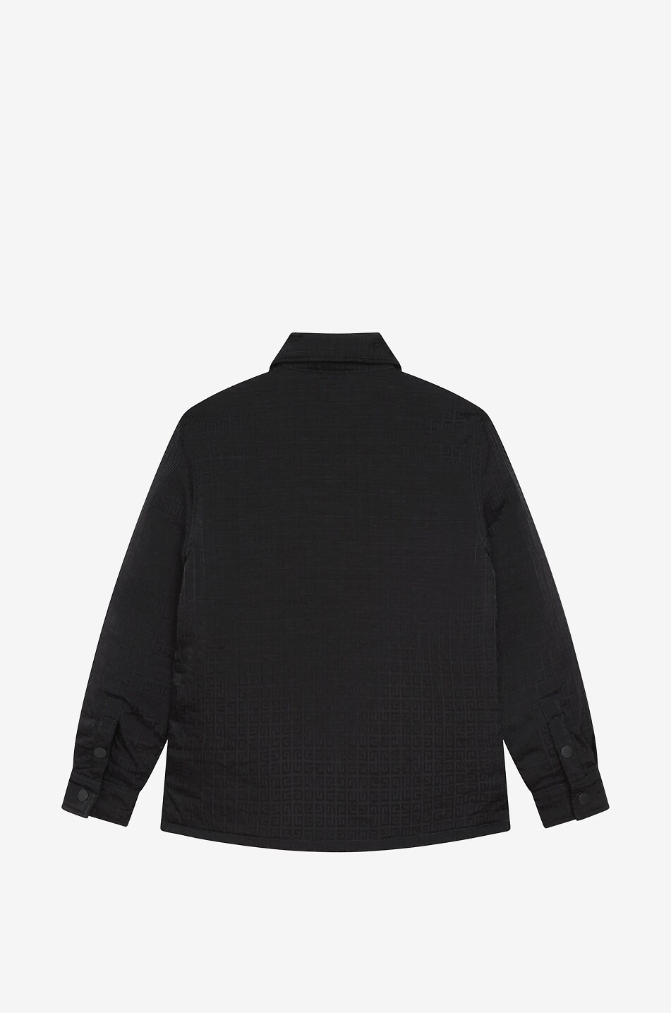 GIVENCHY 4G boy's jacquard shirt jacket Boy BLACK 3