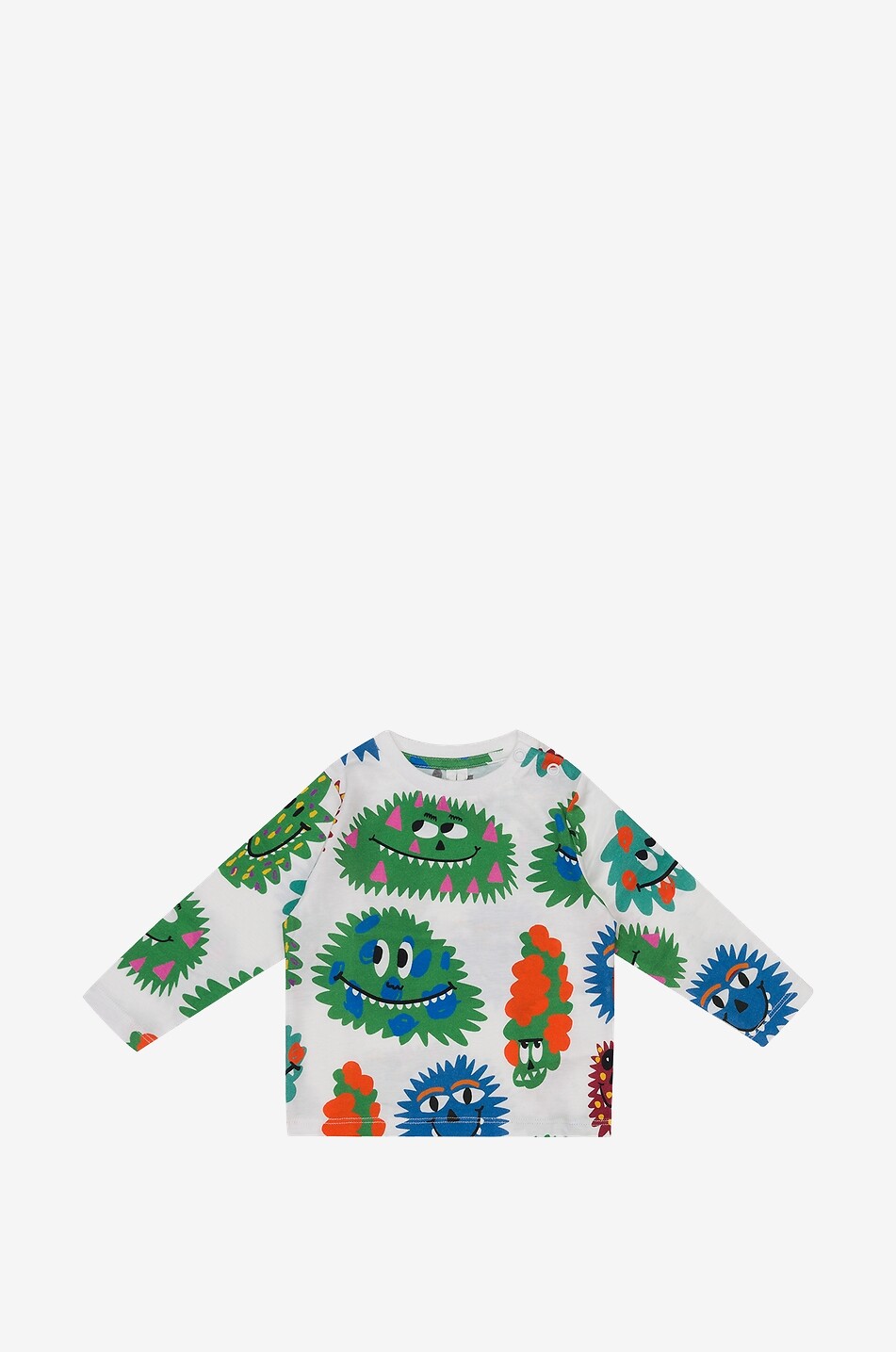 Monster Heads long-sleeved baby T-shirt