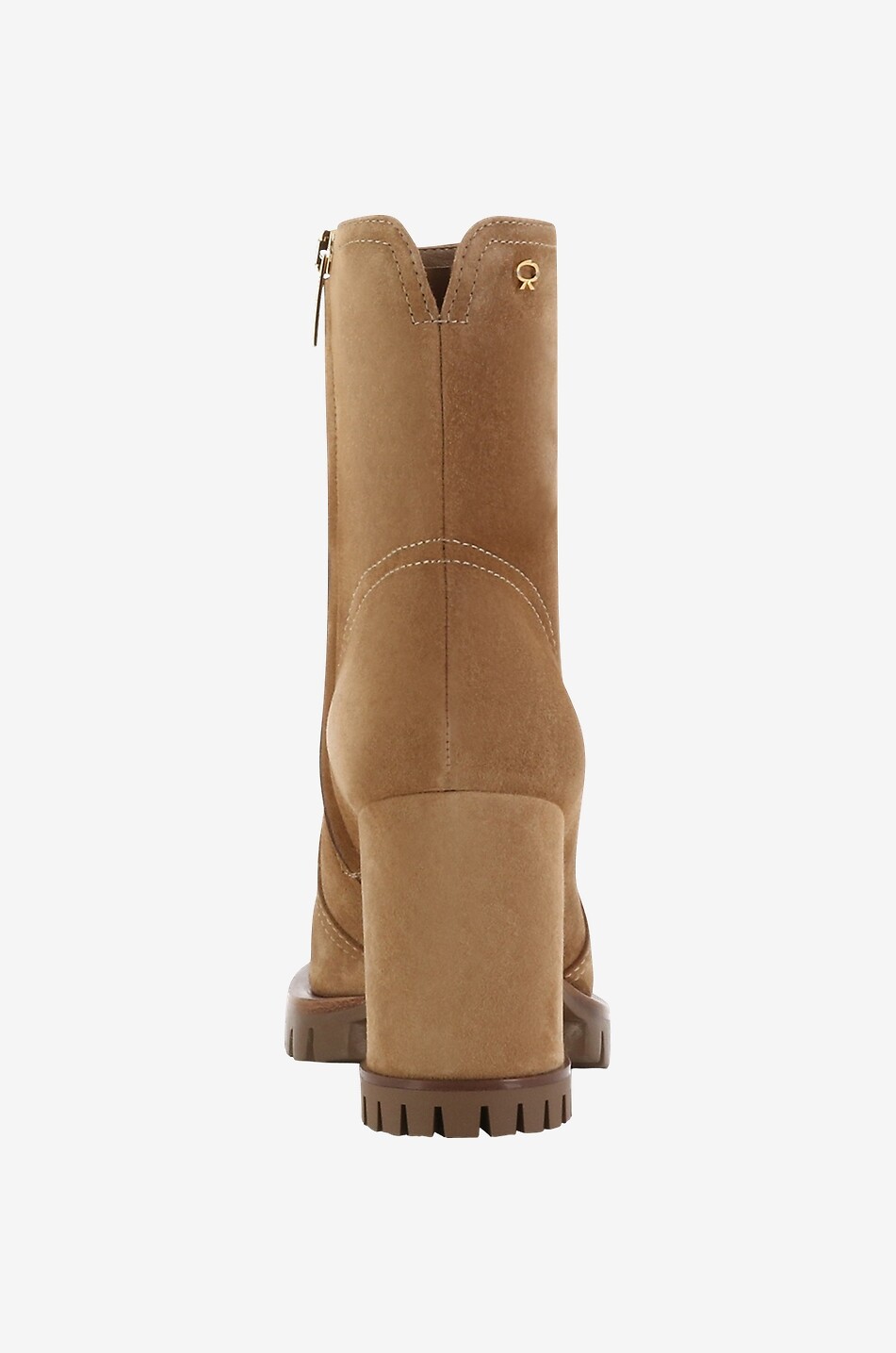 Wildlederstiefeletten mit Blockabsatz Timber 75