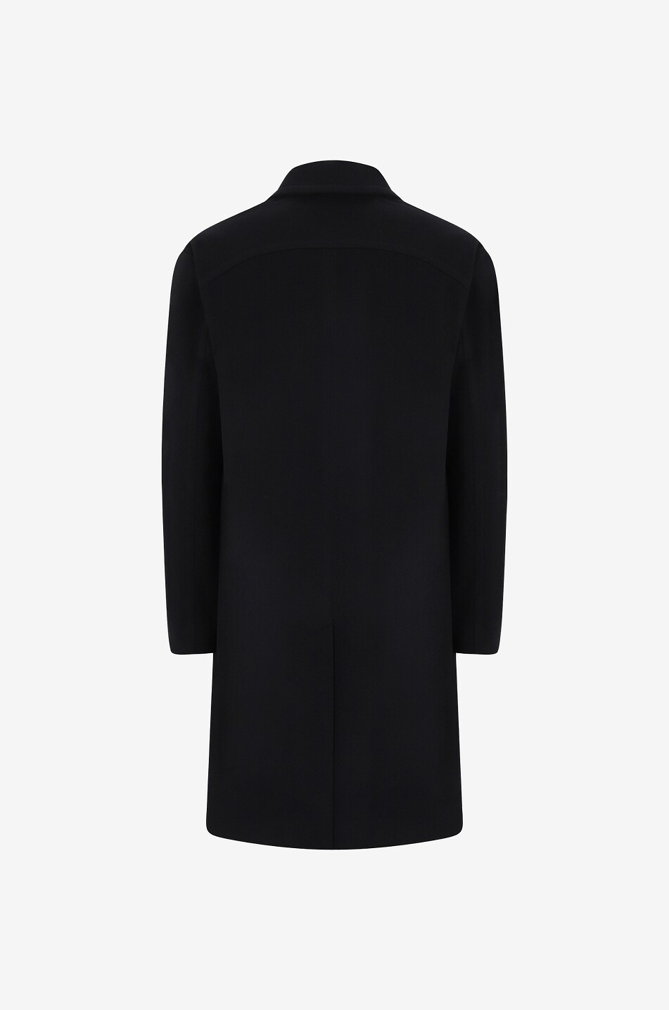 ALEXANDER McQUEEN Mantel aus Wolle und Kaschmir mit Einsätzen Herren SCHWARZ 2