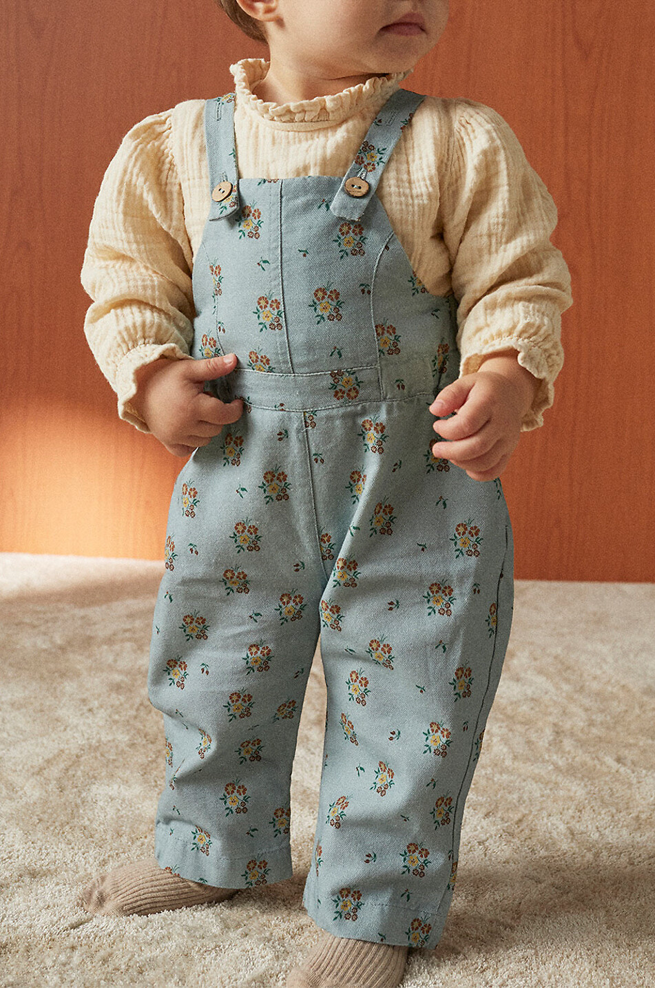 Julieta cotton baby girl blouse