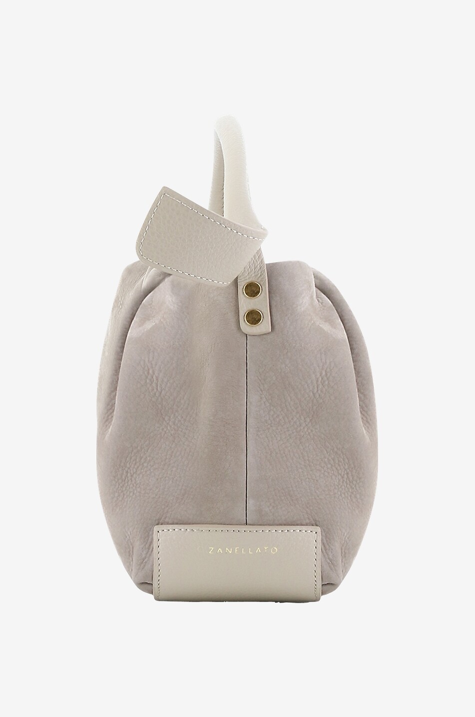 ZANELLATO Handtasche aus Wildleder Tulipa Jones Damen GRAU 3
