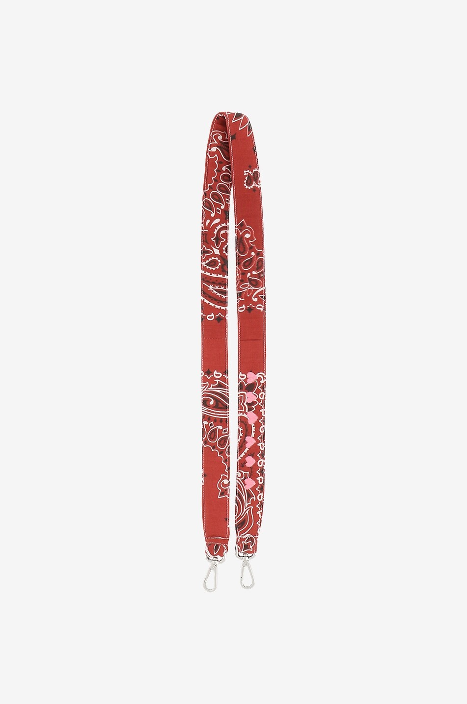 CALL IT BY YOUR NAME Bandoulière de sac bandana Coeurs Femme ROUGE 1