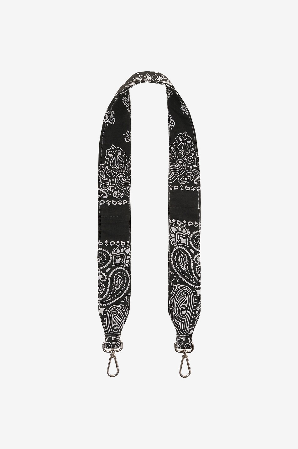 CALL IT BY YOUR NAME Bandoulière large en coton Femme NOIR 2