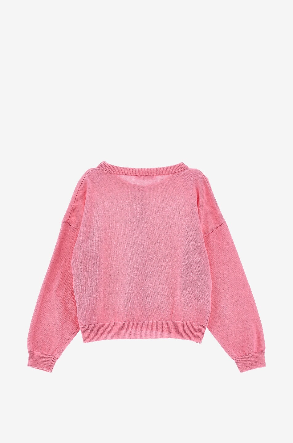 Rebecca girl's wool and lace cardigan