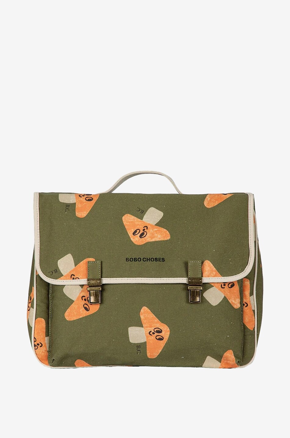 Jungen-Schulranzen aus Segeltuch Mr. Mushroom