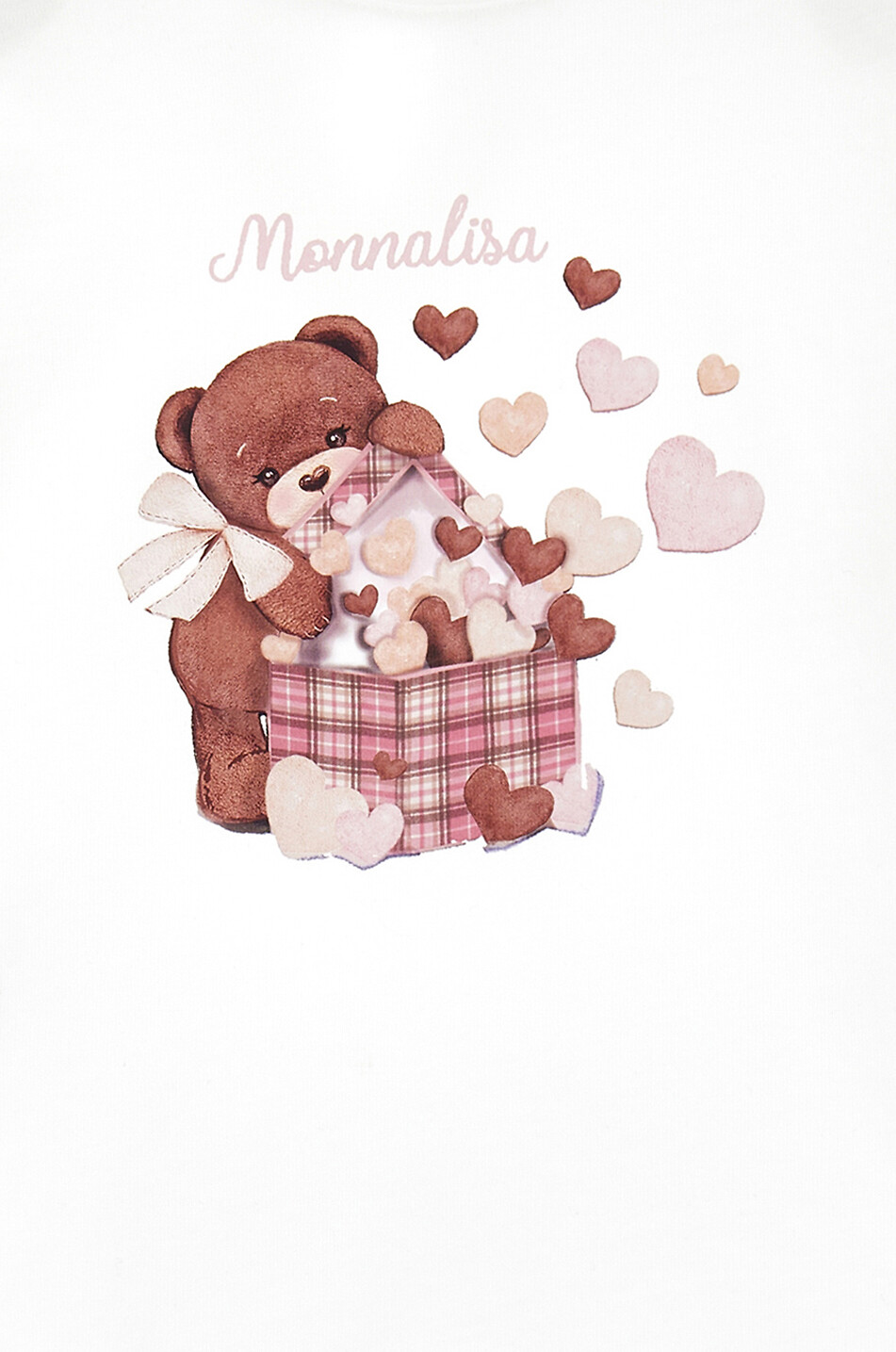 Langarm-Baby-T-Shirt mit Bärchenprint