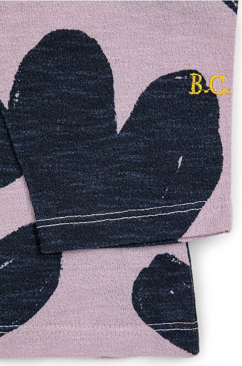 T-shirt fille à manches bouffantes Retro Flowers All Over