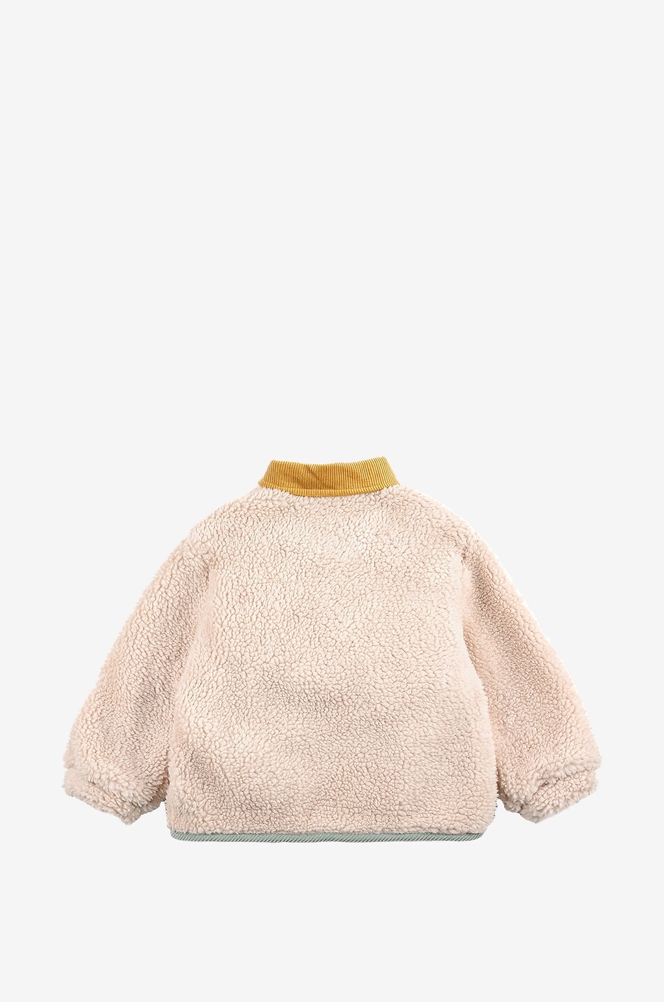 Jungen-Plüsch-Hemdjacke Color Block