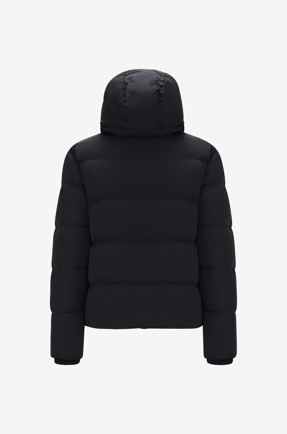 Camo Puffer short hooded down jacket