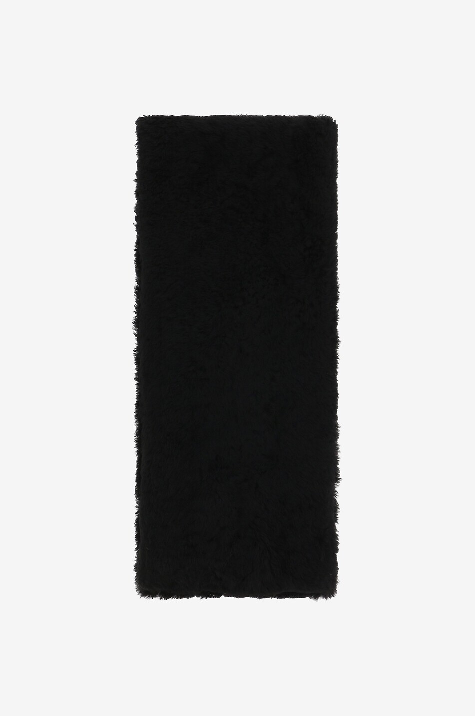Écharpe en fourrure d'agneau
