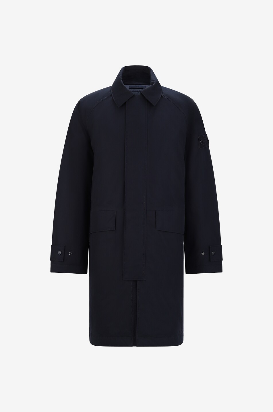 710F1 O-Ventile Ghost Piece padded cotton raincoat