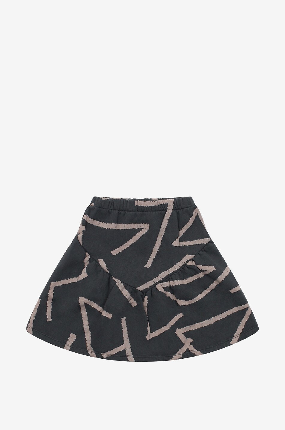 Ausgestellter kurzer Mädchenrock Lines All Over