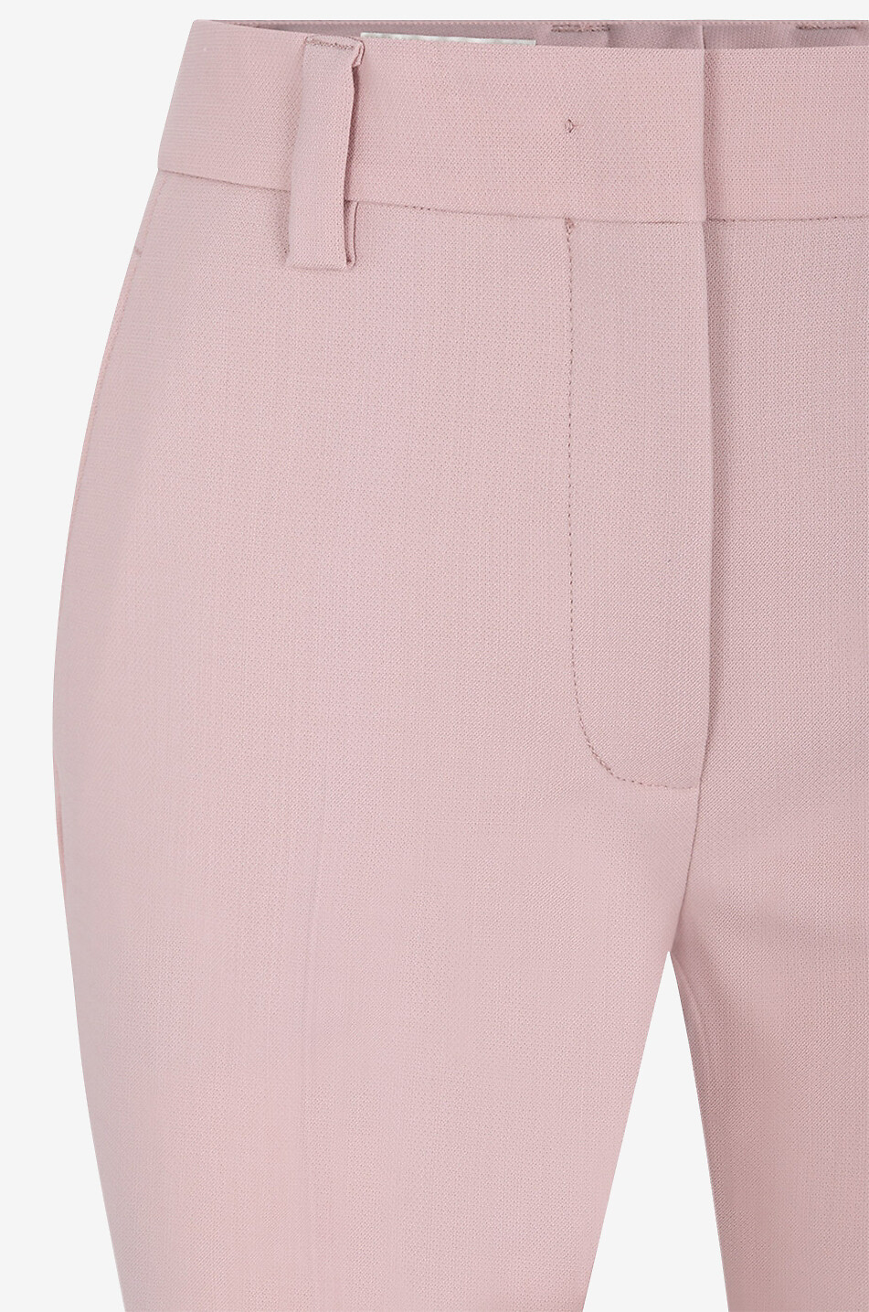 Pantalon droit en laine vierge Agata
