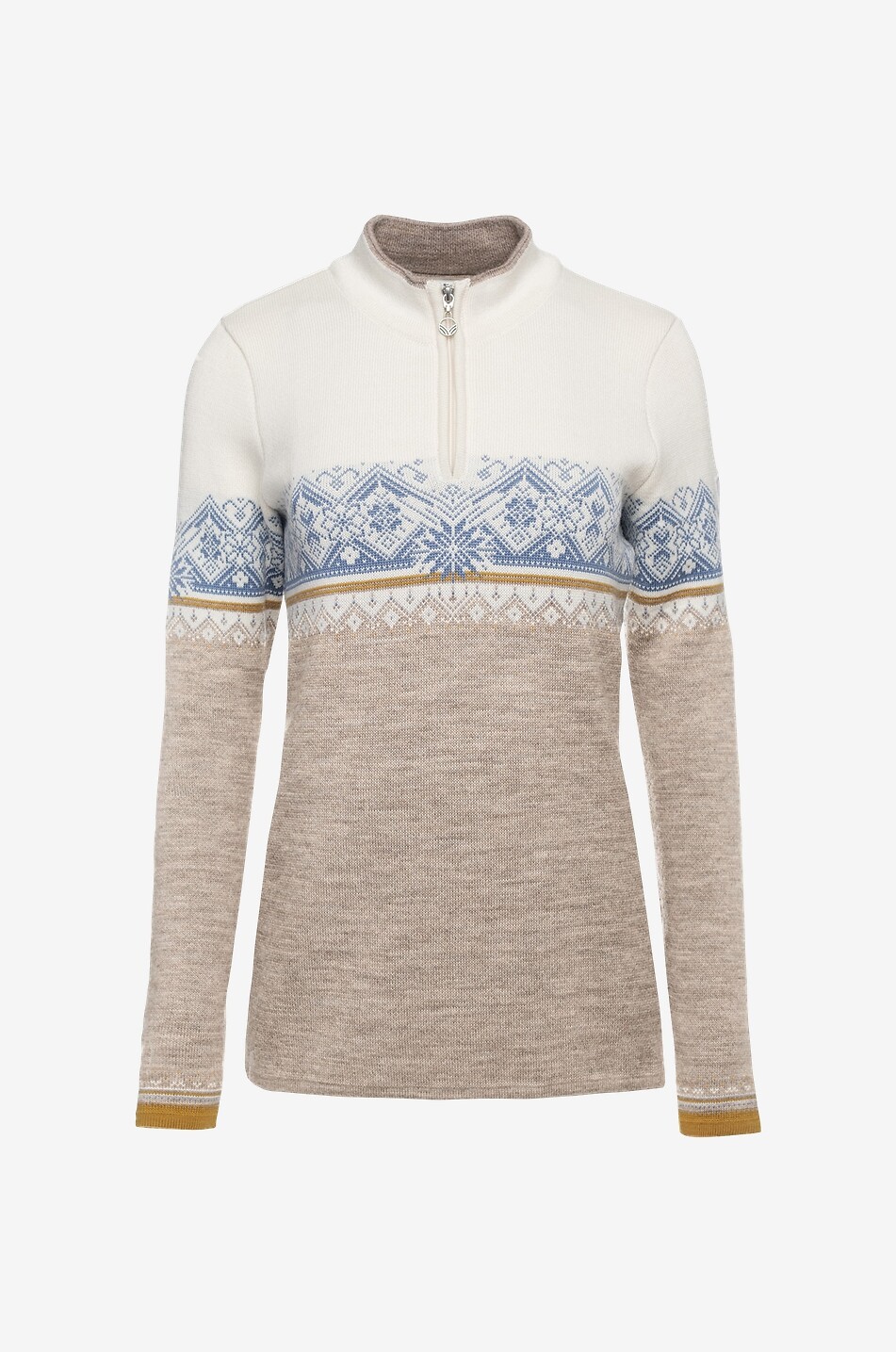 Jacquard-Pullover aus Merinowolle Moritz