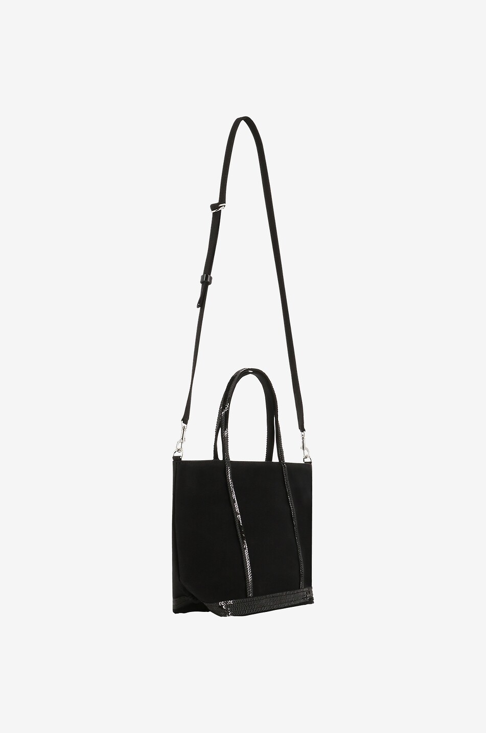 Sac en toile et sequins Cabas S