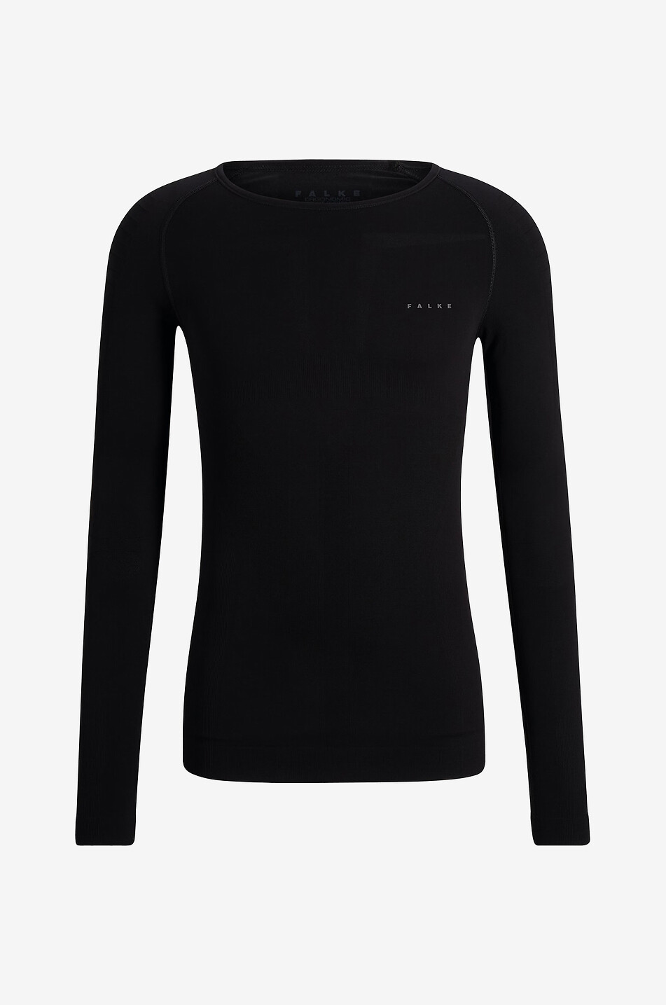 FALKE Langarm-Ski-Unterhemd Warm Tight Fit Herren SCHWARZ 1