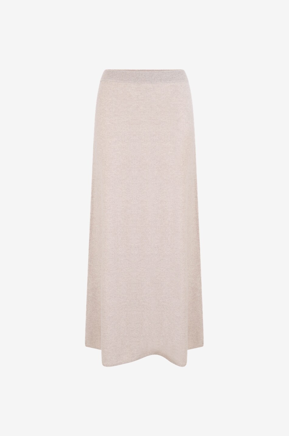 LISA YANG Dolly cashmere maxi skirt Women BEIGE 1